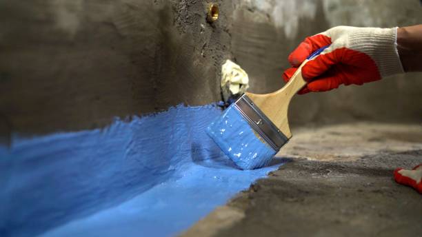 Commercial Crawl Space Encapsulation project at a Mcbrides, MI business property by SJ Waterproofing Pros